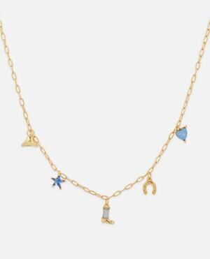 Pastel Champagne Color Western Necklace